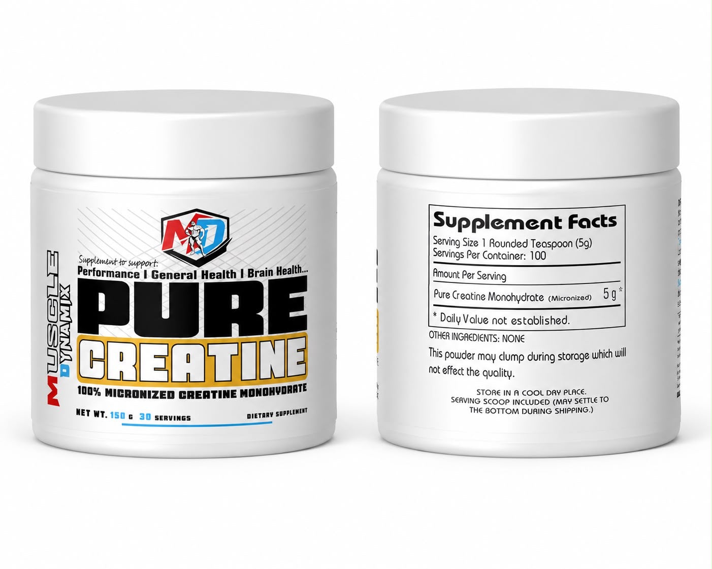 Pure Creatine Monohydrate – Micronized Creatine (150g)